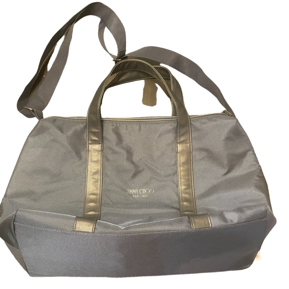 Jimmy Choo Parfumerie Overnight Bag‎ Handles and Adjustable Shoulder Strap NEW